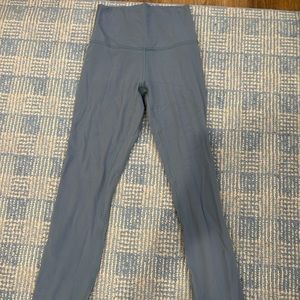 Light blue lululemon align 25” leggings